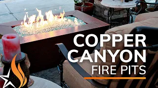 The Best Copper Fire Pit - Copper Canyon Series by StarfireDirect.com