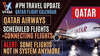 🛑FLIGHT ALERT: Flights & Connecting Flights via Qatar Airways | June 2021 Complete Flight Calendar