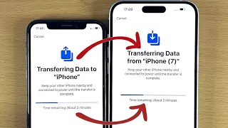 How To Transfer Data from old iPhone to iPhone 15 Plus (Photos, Data, Everything)