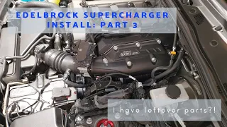 ND MIATA SUPERCHARGER INSTALL Part 2 - I have leftover parts?!