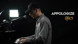 One Republic | Appologize | Acoustic  Cover | Dave Winkler | Lyrics