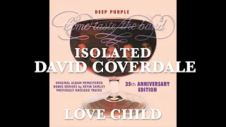 Deep Purple - isolated - David Coverdale - Love Child