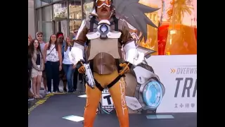 I'm Tracer from Overwatch