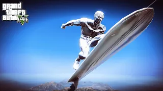 GTA 5 - Silver Surfer All Powers ( Preview )