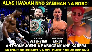 CASIMERO SUMAGOT SA MGA NANINIRA SAKANYA! JOSHUA BABAGSAK ANG KARERA? BETERBIEV VS YARDE KASADO NA