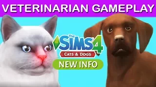 The Sims 4 Cats and Dogs | VETERINARIAN OFFICIAL GAMEPLAY TRAILER REACTION & BREAKDOWN |