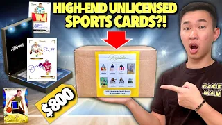 This $800 CASE of UNLICENSED sports cards is one of the CRAZIEST sets I've ever opened! 😱🔥