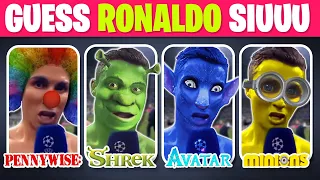 Guess RONALDO SIUUU | Cristiano Ronaldo Siuuu In Different Universes #322