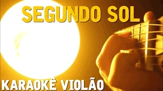 Cássia Eller -  Segundo Sol  - Karaokê com violão