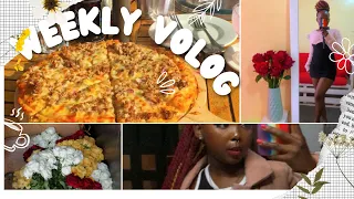 WEEKLY VLOG:solo Date //flower buying//back to the gym//swimming brunch dates