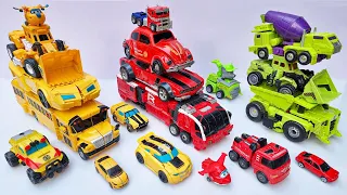 Different New Beasts TRANSFORMERS - Rescue Team: EXCAVATOR TRUCK BOAT TRAIN BUS BUMBLEBEE Animated