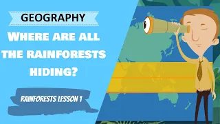 The Rainforest - Where are they hiding? (Primary School Geography Lesson)