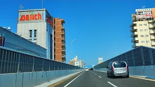 2023年7月4日快晴☀drive ドライブ 名古屋高速〜新名神高速 菰野町 レコーダー車窓