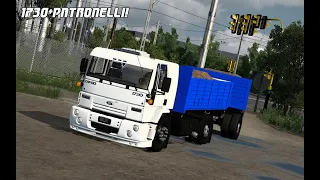 ETS2 | FORD CARGO 1730 + ACOPLADO PATRONELLI VOLCADOR | SALIENDO DEL CAMPO - RAFAELA | MAPA CEIBO