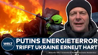 PUTINS KRIEG: Infrastruktur massiv unter Beschuss! So legitimiert der Kreml seinen Energieterror