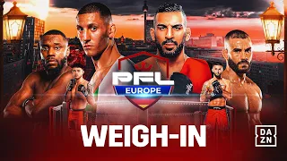 PFL BERLIN WEIGH IN LIVESTREAM 🚨