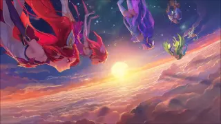 Star Guardian - Burning Bright [ full ] ~ lyrics on screen