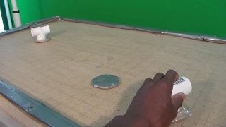 How to make a mini air hockey table part 1