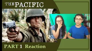 The Pacific Part 1 | "Guadalcanal/Leckie" | REACTION