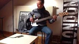 Gary Moore Midnight Blues Bass Cover by Fabian Romic