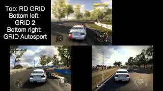 Race Driver GRID vs GRID 2 vs GRID Autosport - Comparison