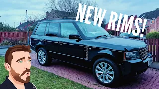 NEW WHEELS and STEERING WHEEL REFURB on the CHEAPEST 4.4 TDV8 Range Rover L322 in the UK!