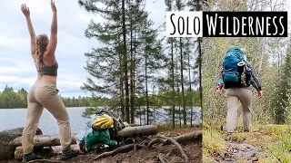 SOLO WILDERNESS CAMPING | Boundary Waters MN