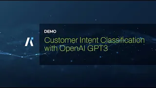 Build a Customer Intent Classification Application with OpenAI GPT3 | No-Code
