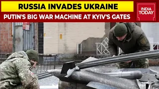 Russia's Ukraine Attack Day 2 Begins With Shock & Awe, Putin's Big War Machine Reaches Kyiv's Gates