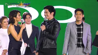Gretchen Ho and Robi Domingo Kilig moments during OPPO F3 Launch