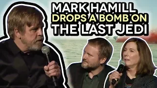 [DAMAGE CONTROL] Mark Hamill Drops BOMB on THE LAST JEDI (Watch Kathleen Kennedy & Rian Johnson)