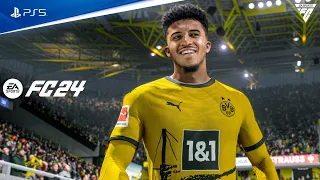FIFA 24 - Dortmund vs Bayern Munich Ft. Sancho, Bundesliga 23/24 Full Match | PS5™ [4K60]
