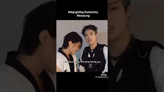 My man Mingi literally folded over wooyoung's charms😭 but that was relatable😭#Mingi #wooyoung#ateez