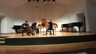 Ludwig van Beethoven: Klavier Trio G Dur Op.1 Nr  2, II- Largo