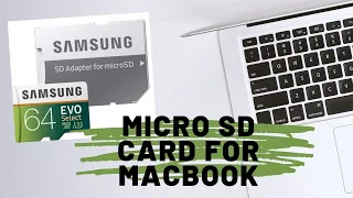 How to Use a Micro SD Card on a Macbook