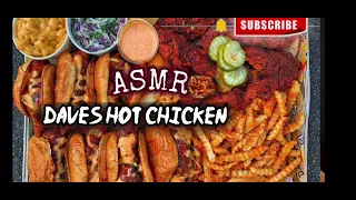 DAVE’S HOT CHICKEN |ASMR |Satisfying Chews (No Talking) why are you not listening yet 😌