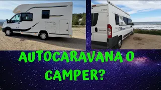 AUTOCARAVANA O CAMPER?