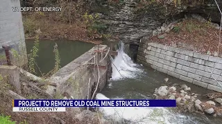 Hazardous dam, pumphouse to be removed from former Russell County mine site