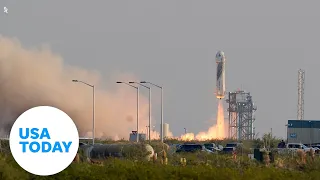 Blue Origin launches New Shepard rocket with Jeff Bezos onboard | USA TODAY