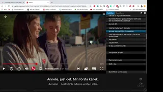 Learning Languages with Netflix: Chrome Extension (Demo video)