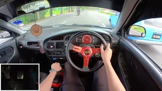 POV PEMANDUAN WIRA H SHIFTER + HEEL TO TOE