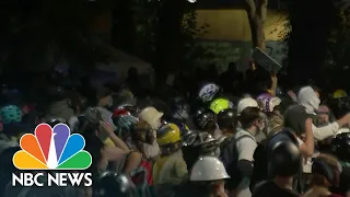 Inside Portland Clashes Between Protesters And Federal Agents | NBC Nightly News