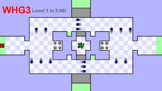 The World's Hardest Game 3 Level 1 in 2:08