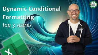 Dynamic Conditional Formatting for Top 3 Scores