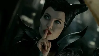 Maleficent's Curse Scene with The Christening Soundtrack (no voice)