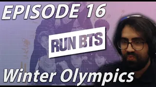 Oh god!! WINTER OLYMPICS!  - BTS RUN EPISODE 16| Reaction