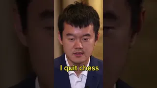 Ding is NOT SO HAPPY to be World Champion