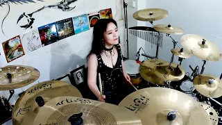 Warning  -  EVOLVE drum cover by Ami Kim