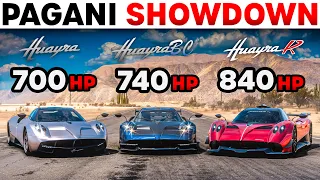 Forza Horizon 5 | Pagan Huayra VS Pagani Huayra BC VS Pagani Huayra R | 10 Years Of Evolution!