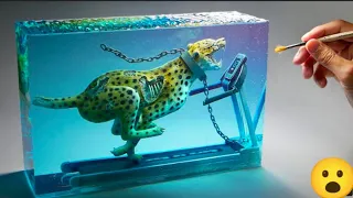 How To Make a Zombie Cheetah Running On a Treadmill